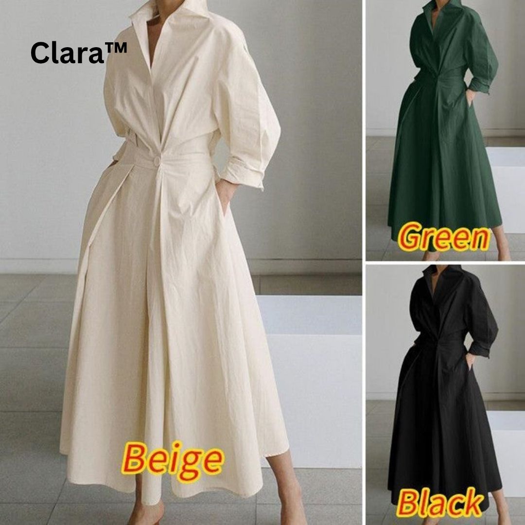 Clara™ Cotton Wrap Dress