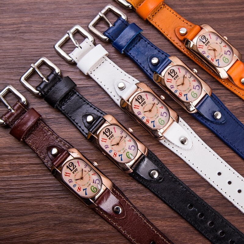 QuartzLuxe™ Chic Retro Watch
