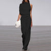 Sleeveless Jumpsuit with Wide Leg for Women | Chic