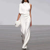 Sleeveless Jumpsuit with Wide Leg for Women | Chic