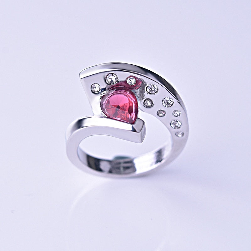 CrimsonGlow™ Red Stone Ring