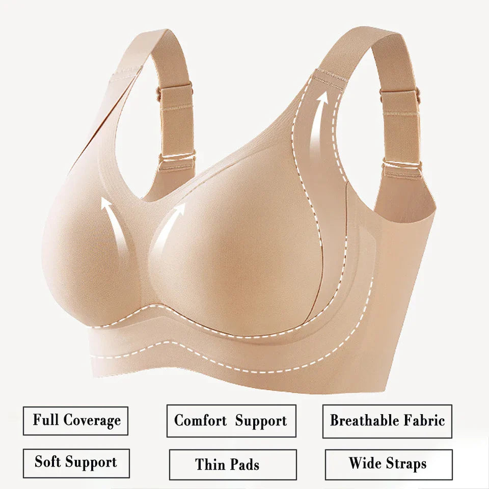 (1+1 Free) Seamless Comfort Soft-Support Bra