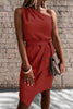 BellaVogue™ – Elegant One-Shoulder Mini Dress for Women