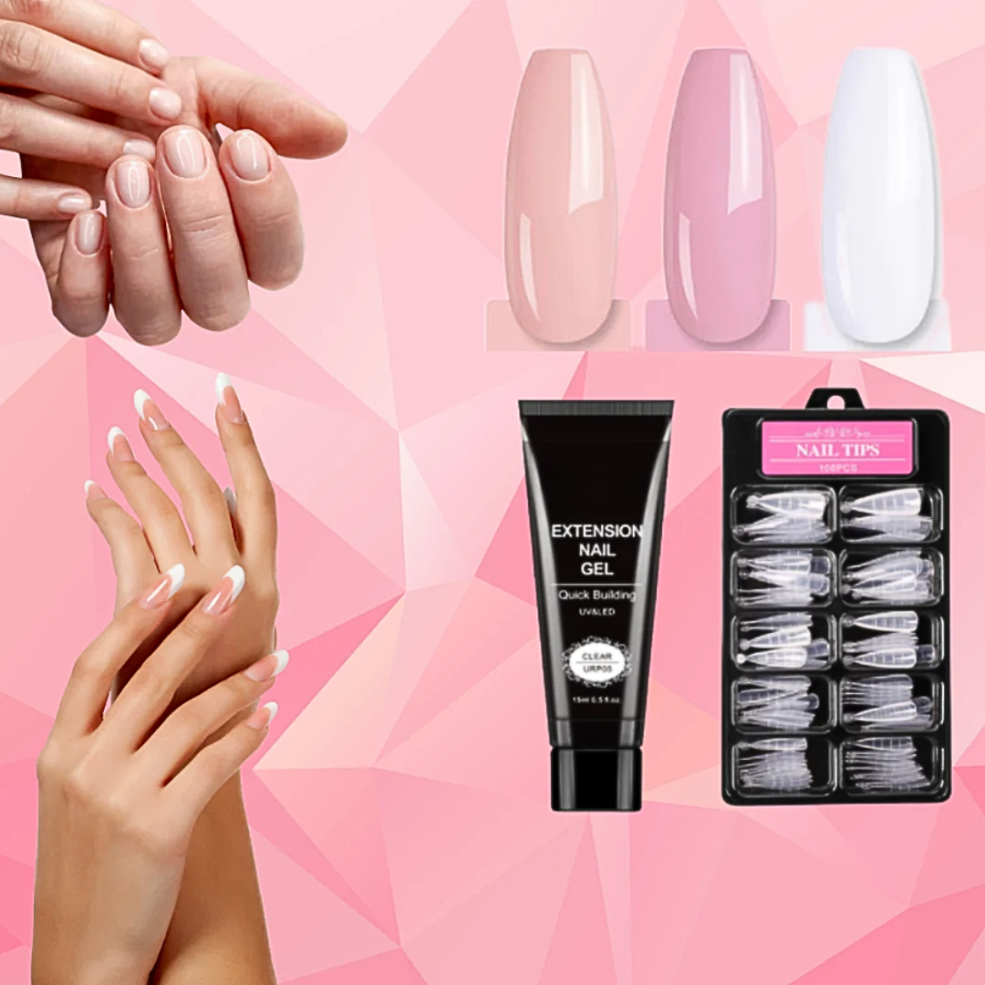 PolyGlam™ Quick Nail Transformation