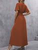 Rozelia | Romantic Dress with Pleated Waist for Women
