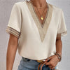 Women's V-Neck T-Shirt – Regular Fit and Versatile Style
