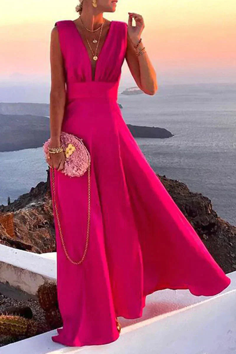 Bibiana | Elegant Flowing Women's Summer Dress
