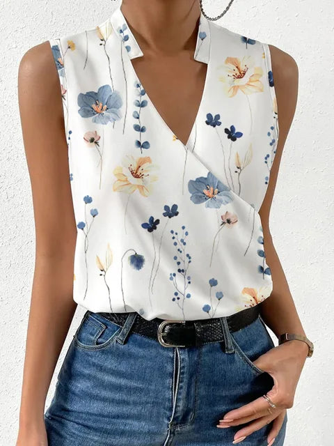 BellaSoft™ – Soft Women's Summer Top with V-Neck