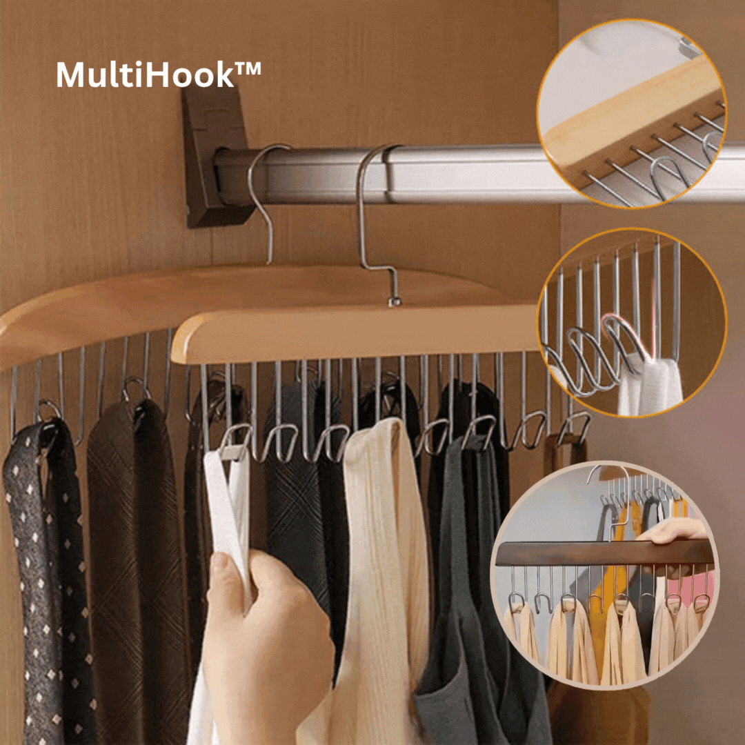 2+2 Free | MultiHook™ Multi-Function Coat Rack