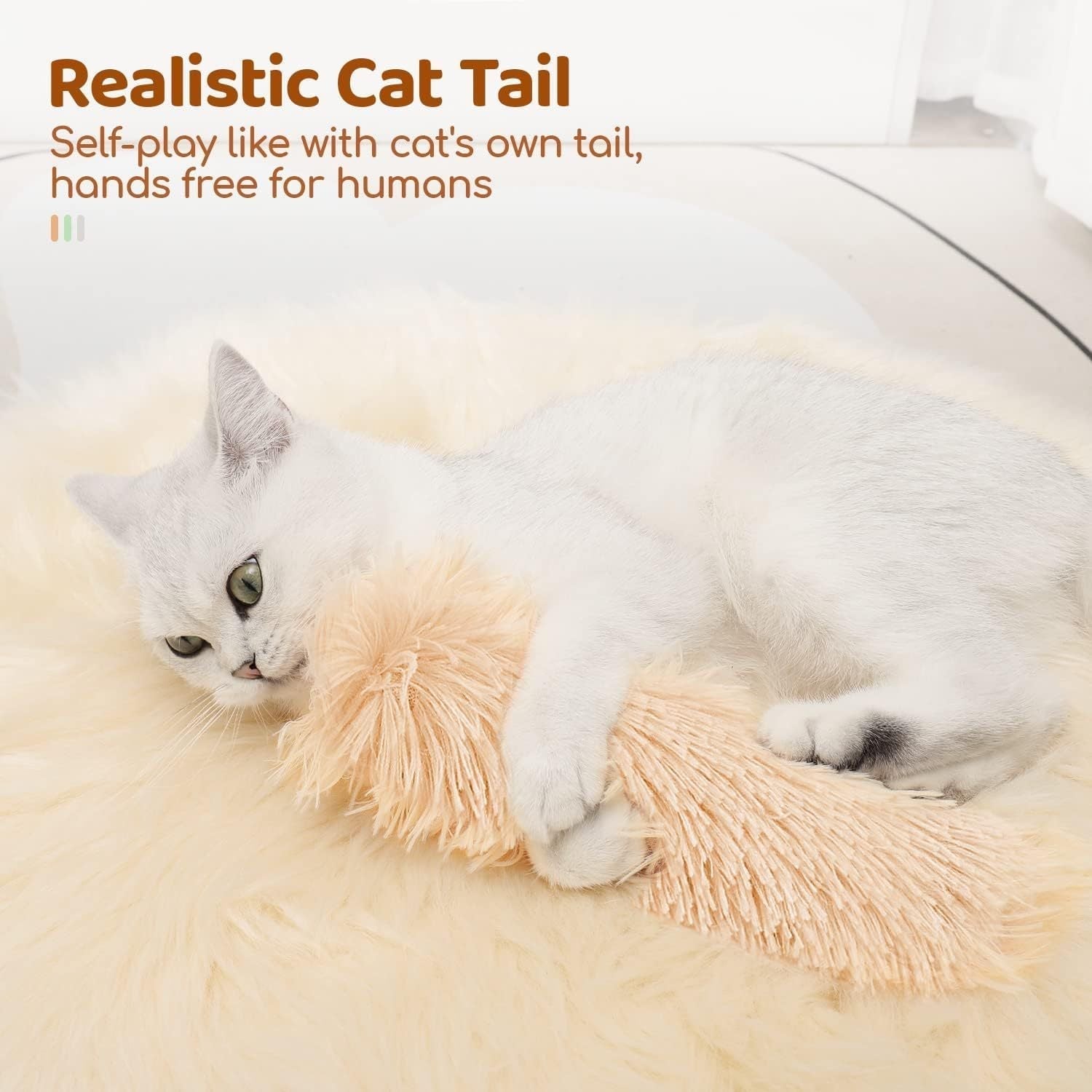 FelineFlick™ Interactive Tail Teaser