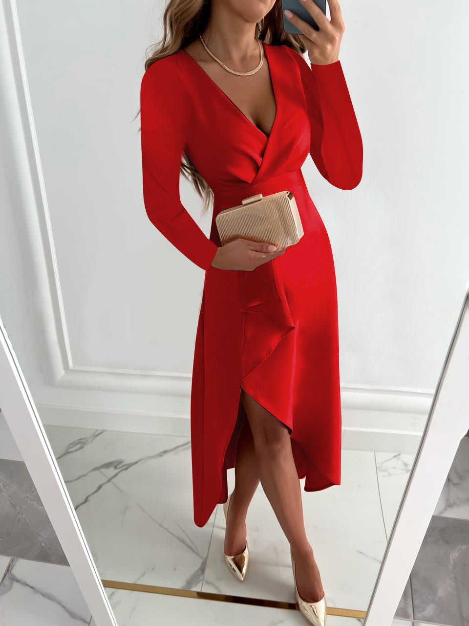 Gaby™ – Elegant Women's Dress Made from Soft Fabric