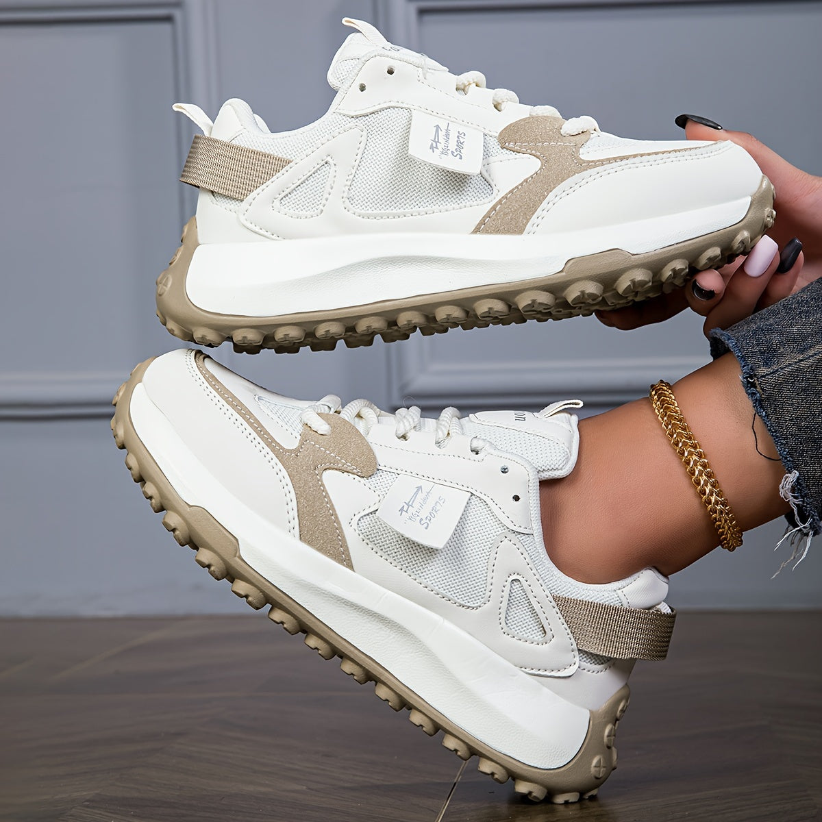 OrthoFlex™ – Ergonomic Lace-Up Shoes for Women with Soft Sole