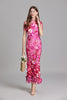 Elegant Sleeveless Embroidered Women's Dress | Maxi