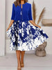 Stylish Women's Summer Dress with Blazer | Midi