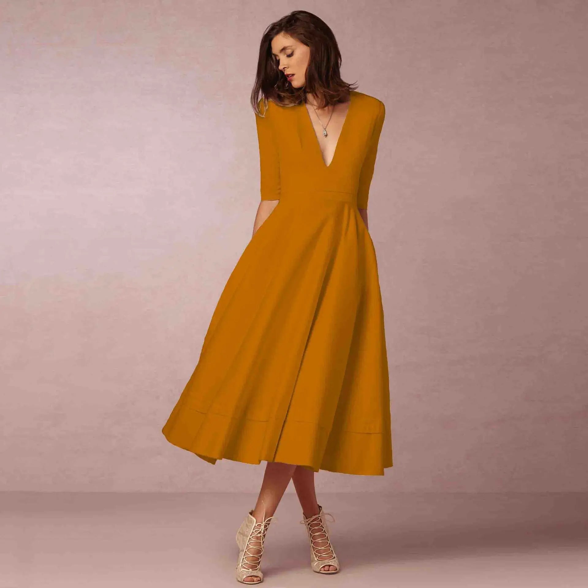 Elegant Evening Dress for Women | Midi