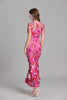 Elegant Sleeveless Embroidered Women's Dress | Maxi