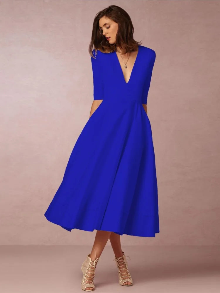 Elegant Evening Dress for Women | Midi