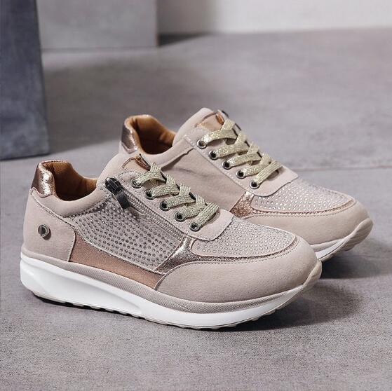 Livia – Zip Sneakers with Comfort Insole
