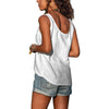 Mira – Button detail sleeveless tank top for women