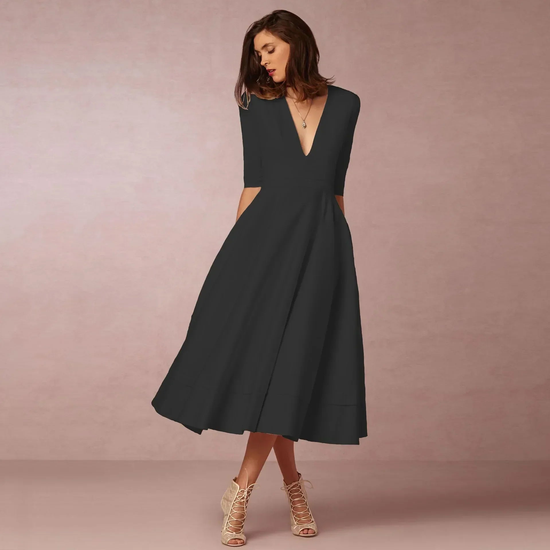 Elegant Evening Dress for Women | Midi