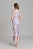 Elegant Sleeveless Embroidered Women's Dress | Maxi