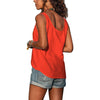 Mira – Button detail sleeveless tank top for women