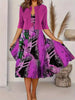Stylish Women's Summer Dress with Blazer | Midi