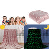 GlimBlanket™  Shimmering Night Stars Blanket