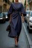 Clare - Stylish Maxi Dress with Belt