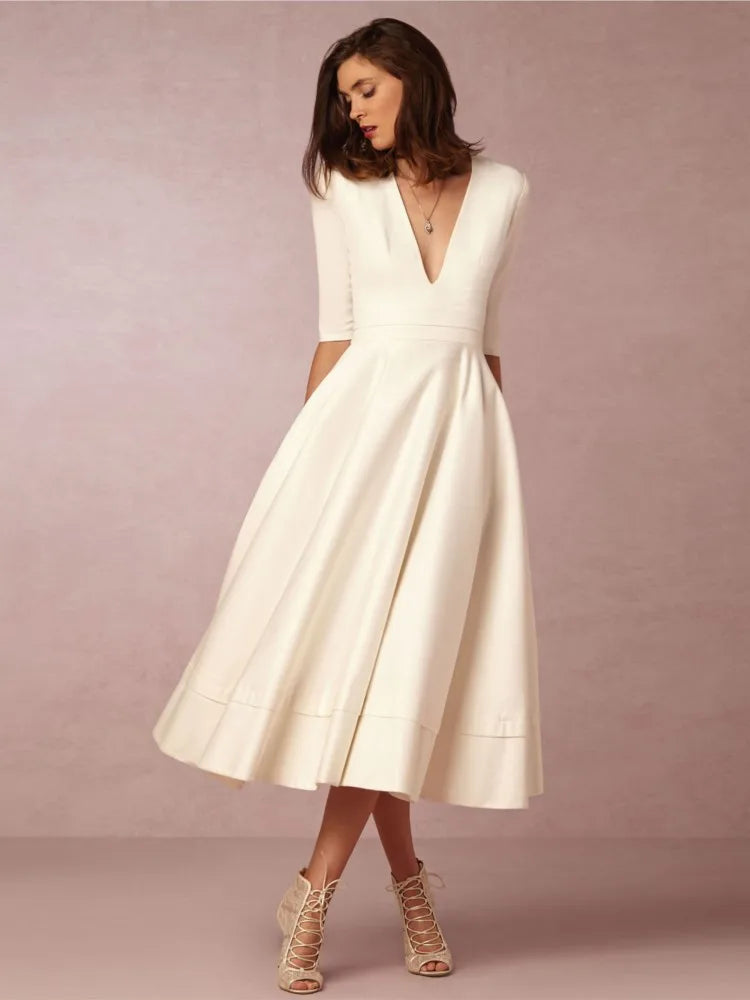 Elegant Evening Dress for Women | Midi