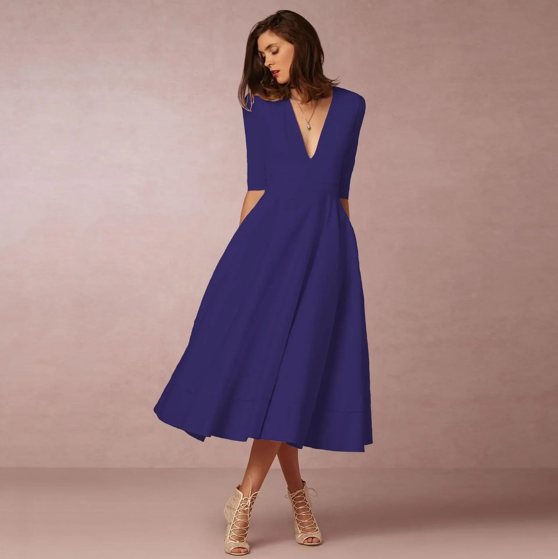 Elegant Evening Dress for Women | Midi