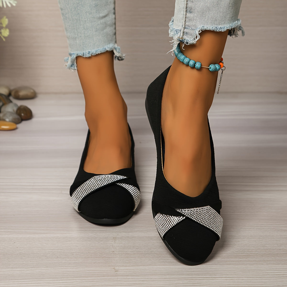 ShinyBloom™ – Elegant Mary Jane Women's Ballerina Flats