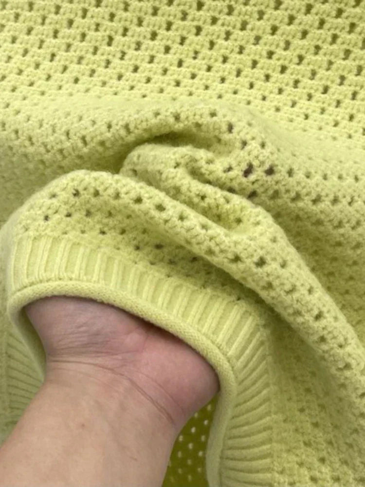 Sofia – Ärmelloser Strickpullover für Damen