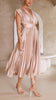 Maria | Elegant & Sophisticated Pleated Dress