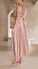 Maria | Elegant & Sophisticated Pleated Dress