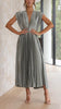 Maria | Elegant & Sophisticated Pleated Dress