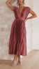 Maria | Elegant & Sophisticated Pleated Dress