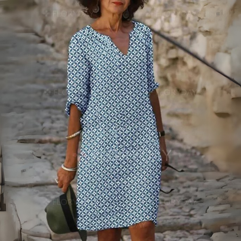 Hélène | Chic Lightweight River Women's Midi Dress