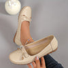 Velurette™ – Elegant Women's Loafers with Bow Design