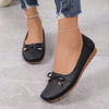 Velurette™ – Elegant Women's Loafers with Bow Design