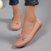 Velurette™ – Elegant Women's Loafers with Bow Design