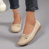 Velurette™ – Elegant Women's Loafers with Bow Design
