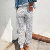 Kleo - Comfortable Women's Casual Pants with Leopard Pattern