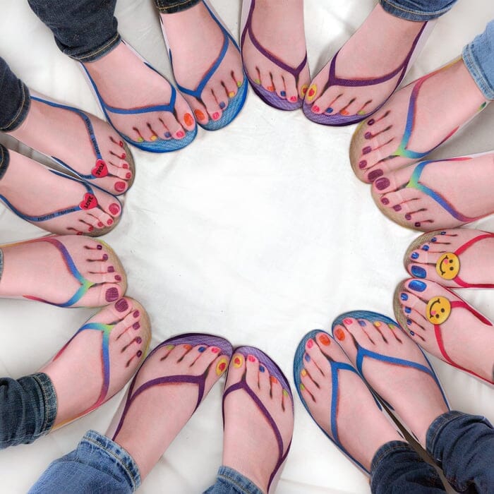 ChicFeet™ Happy Toes Daily