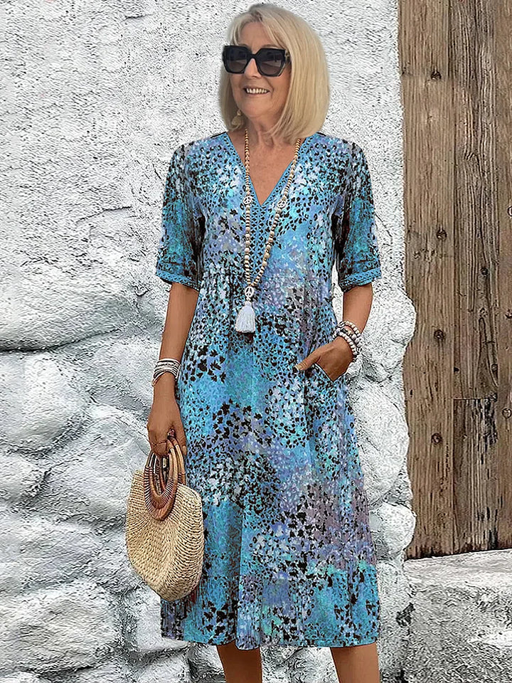 Gabriella™ Printed Midi Dress