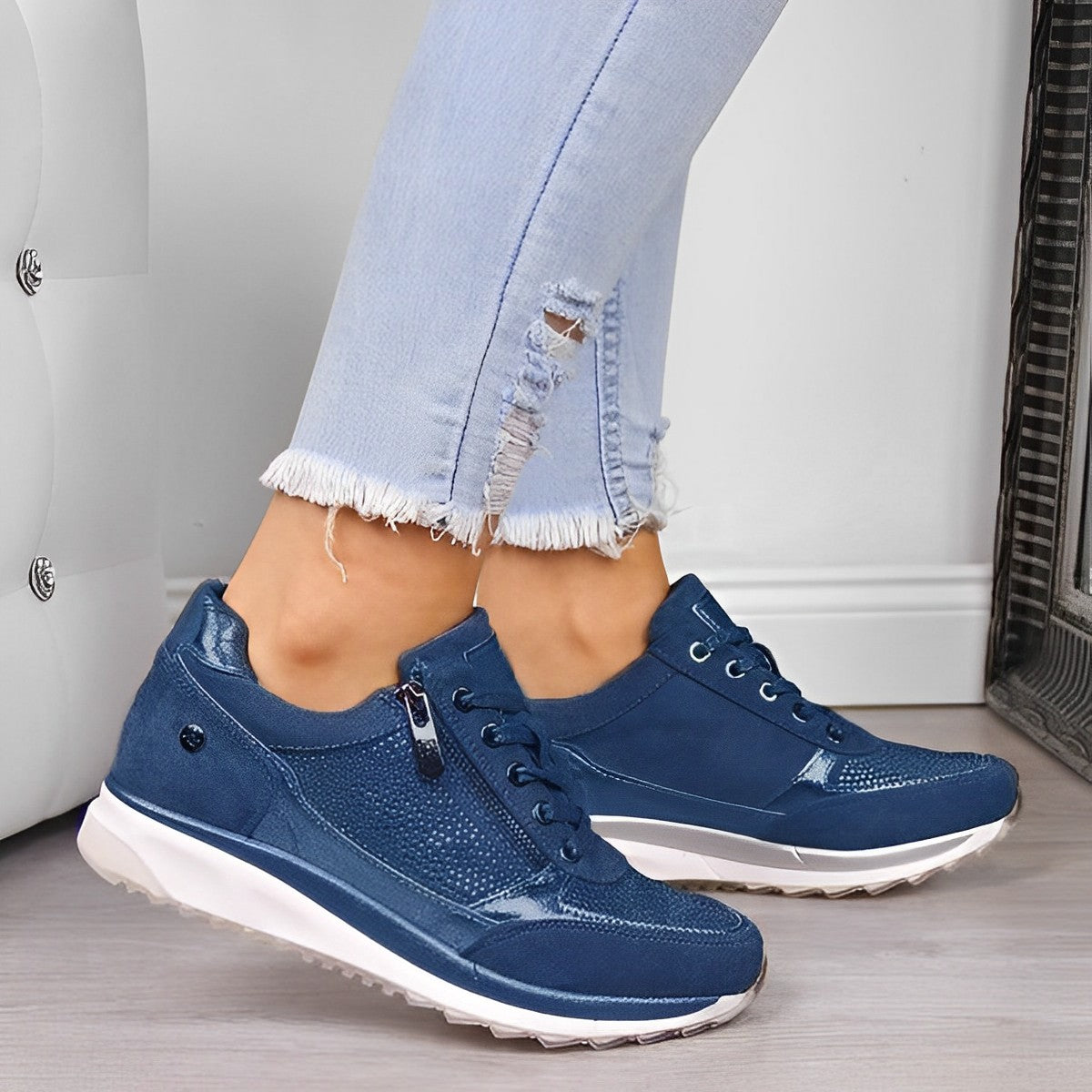 Pro Shoes – Athletic Shoes with Practical Zipper