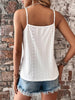 Alida – Cami-Top mit Ösen und Spitze für Damen
