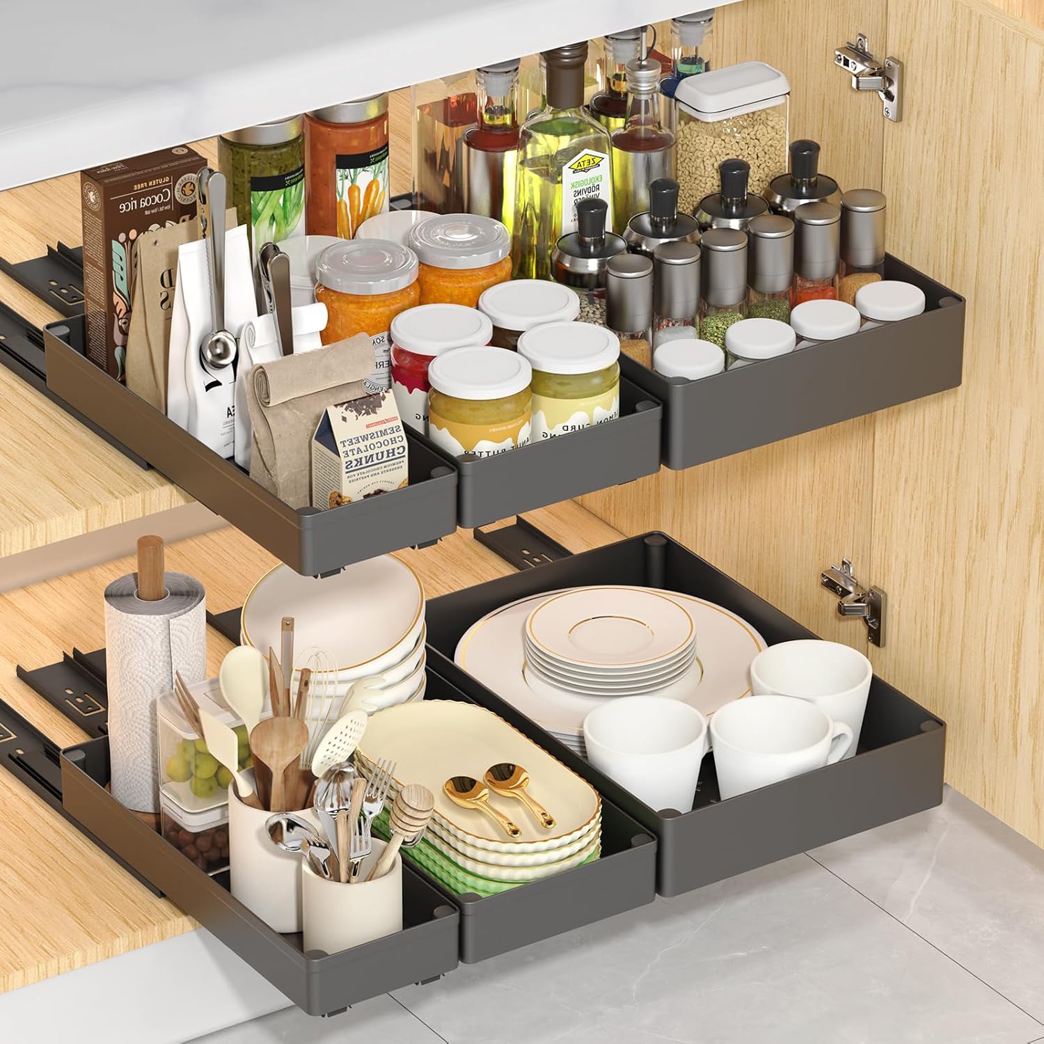 StoreSlide™ Maximize Kitchen Space