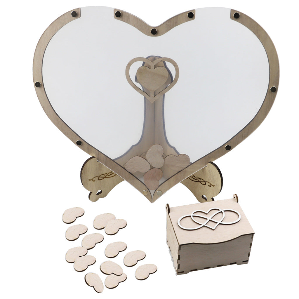 LoveScribe™ Heart Guest Book