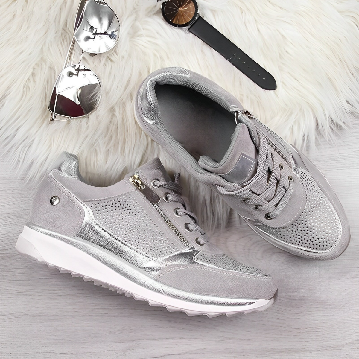 Pro Shoes – Athletic Shoes with Practical Zipper